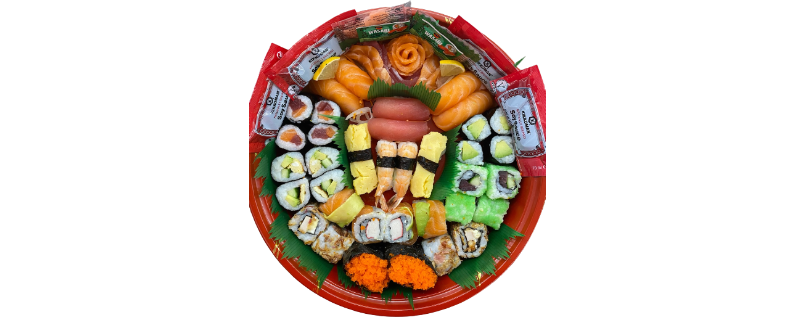 Plateaux sushis à partager pour les fêtes de fin d'années !